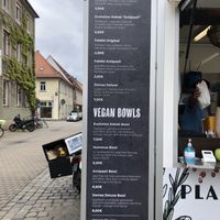Menu. at DAMAS - Vegan Kebab & Falafel in Erlangen