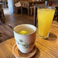 Mango juice and trà yuzu - Ani House, Bremen  at ANI House in Bremen