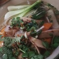 Vegane Pho. Wählen kann man Tofu oder Seitan. Lecker. at ANI House in Bremen