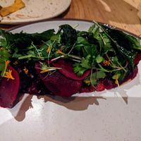 Beet Huarache main (7/10) at Suerte in Austin