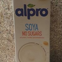 Soya Milk (no sugar) at Sklavenitis in Crete