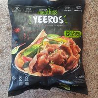 Vegan gyros at Sklavenitis in Crete