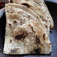 Flatbread  at Bistro Lupa in Copenhagen