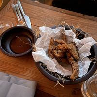 Vegan BBQ Wings at Bistro Lupa in Copenhagen