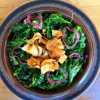 Sautéed curly kale  at Bistro Lupa in Copenhagen