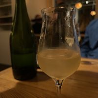 Delicious non- alcoholic vermouth  at Bistro Lupa in Copenhagen