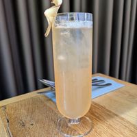 Ginger cocktail at Bistro Lupa in Copenhagen