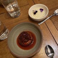 Dessert  at Bistro Lupa in Copenhagen