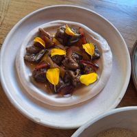 Bean Dip
with Eggplant und Plum at Bistro Lupa in Copenhagen