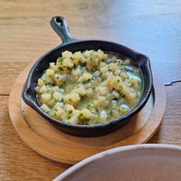 Vegan potatoe Risotto at Bistro Lupa in Copenhagen