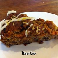Vegan carrot cake. at The Beech Cafe in Petersfield
