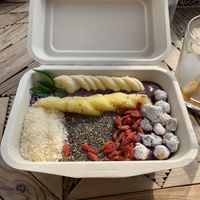 Açaí Bowl to go at Italdo  in Tulum