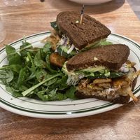 BALT stuffed with tempeh   at Island Vintage Wine Bar in Honolulu