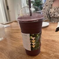 Açaí smoothie   at Island Vintage Wine Bar in Honolulu