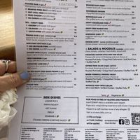 Menu   at Le Feu in Mornington