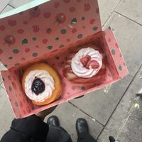 celebration donuts! i finished my bachelor's degree💗 at Kjeks - Schanze in Hamburg