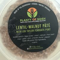 Walnut pate at Planty of Nosh in Kelowna