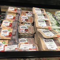 Vegan frozen foods at Whole Foods Market - Chelsea in New York City