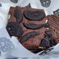 Oreo Brownie at Dee Dees Vegan Cafe in Biggleswade