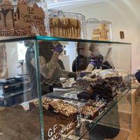 Notice there’s lots of GF too.  at Dee Dees Vegan Cafe in Biggleswade