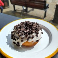 Oreo donut at Dee Dees Vegan Cafe in Biggleswade
