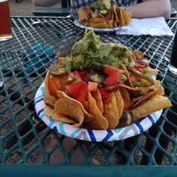 Vegan nachos at Verde Brewing Company in Camp Verde