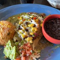Fire Roasted Vegetable Enchiladas 👌🏽😋  at Javelina Cantina in Sedona