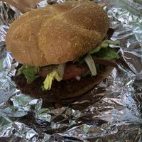 Chickpea cutlet club  at DC Vegan in Washington