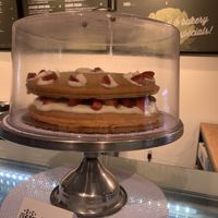 Cake at DC Vegan in Washington