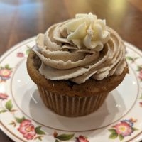 Apple cupcake at DC Vegan in Washington