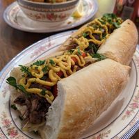 Jackfruit philly at DC Vegan in Washington