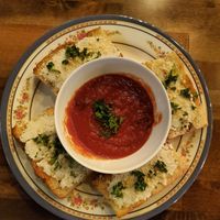 Ricotta and herb focaccia at DC Vegan in Washington