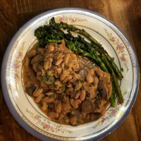 Wild Mushroom Ragout at DC Vegan in Washington
