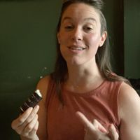 The cannoli toke me to another planet   at DC Vegan in Washington