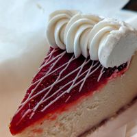 Vegan Strawberry Cheesecake at DC Vegan in Washington