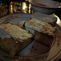 Ricotta focaccia at DC Vegan in Washington