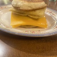 Sausage egg and cheese sandwich   at DC Vegan in Washington