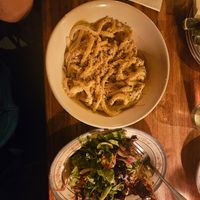 Cacio El pepe at DC Vegan in Washington