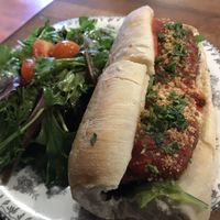 Chikn Parm  at DC Vegan in Washington