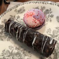 V cannoli and macaroon  at DC Vegan in Washington