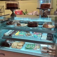 Desserts on display at DC Vegan in Washington