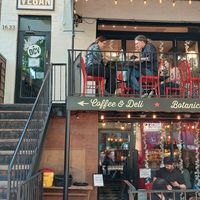 Outside at DC Vegan in Washington