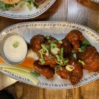 Cauliflower Wings (1/2 price on Wednesdays)  at DC Vegan in Washington