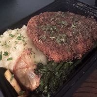 Chick’n piccata   at DC Vegan in Washington