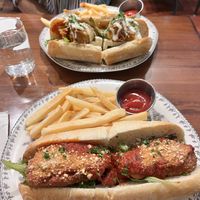Chicken Parmesan  at DC Vegan in Washington