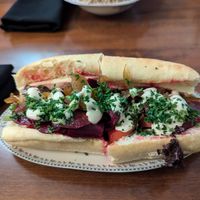 Classic hoagie at DC Vegan in Washington