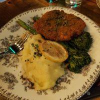 Chick'n Piccata at DC Vegan in Washington