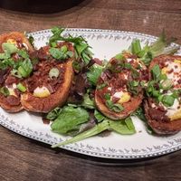 Potato Skins  at DC Vegan in Washington