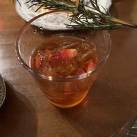 Strawberry Negroni  at DC Vegan in Washington