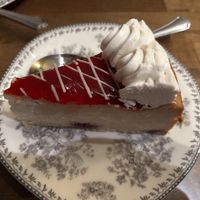 Raspberry cheesecake (GF)  at DC Vegan in Washington